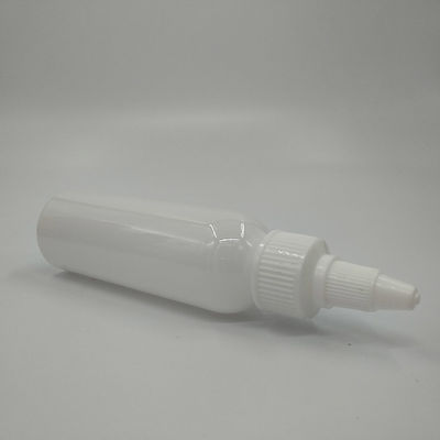 Frascos de plástico com tampa de rosca de 150ml Impressão personalizada Recipientes de armazenamento