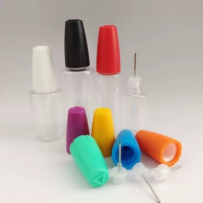 Frasco de Líquido Eletrônico Tipo E com Gargalo à Prova de Crianças, Impressão Personalizada em Cores e Várias Capacidades de 10ml 15ml 30ml 40ml 60ml 80ml 100ml