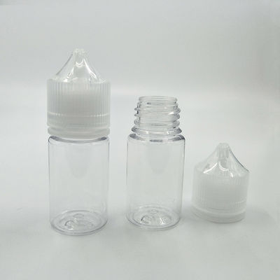 Capacidade 10ml 15ml 30ml 40ml 60ml 80ml 100ml Garrafas pequenas transparentes para líquidos Design leve