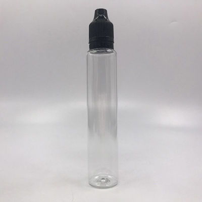 Garrafa transparente de E líquido com 18 mm de pescoço e 10 ml 15 ml 30 ml 60 ml 80 ml 100 ml de capacidade