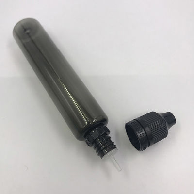 Garrafa transparente de E líquido com 18 mm de pescoço e 10 ml 15 ml 30 ml 60 ml 80 ml 100 ml de capacidade