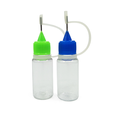 Garrafas pequenas para líquidos de tipo pescoço à prova de crianças Design transparente
