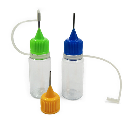 Garrafas pequenas para líquidos de tipo pescoço à prova de crianças Design transparente