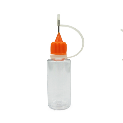 Garrafas pequenas para líquidos de tipo pescoço à prova de crianças Design transparente