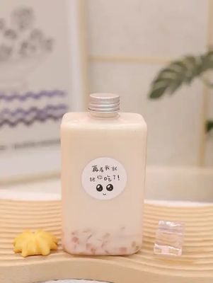 Garrafas de chá de leite de alta capacidade, limpas com tampa de parafuso 120 ml 250 ml 350 ml 500 ml 1000 ml