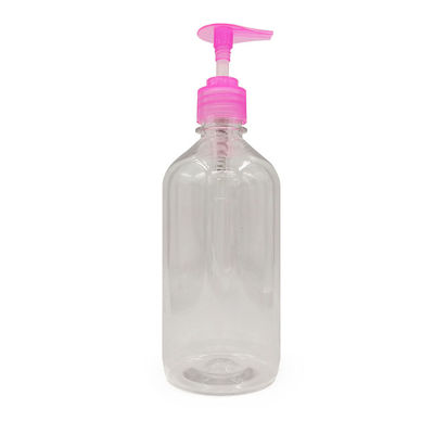 Clear Surface Plastic Lotion Bottles in 250ml 300ml 500ml Capacity for Screen Printing