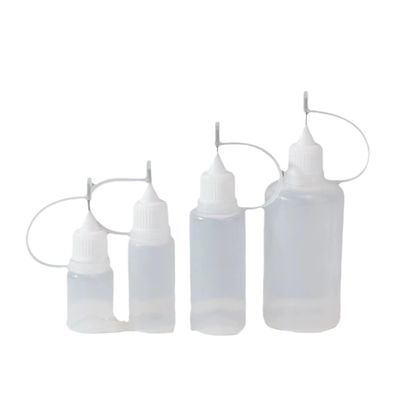 Frasco de E-líquido com Tampa de Rosca em Preto Transparente para Embalagem de E-líquido