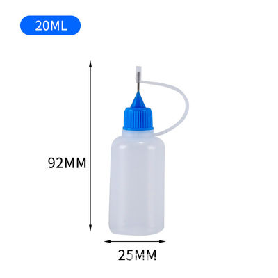 Frasco de E-líquido com Tampa de Rosca em Preto Transparente para Embalagem de E-líquido