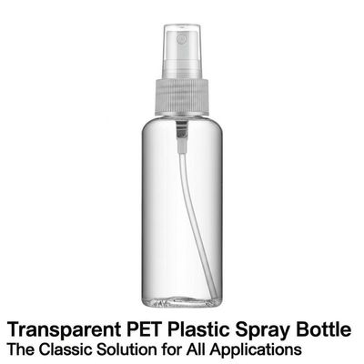 Frasco de Spray Transparente de Plástico PET: A Solução Clássica para Todas as Aplicações