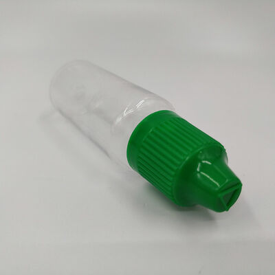 Garrafas de garganta à prova de crianças para recipientes líquidos de 18 mm concebidas para satisfazer as normas de segurança e garantir um fechamento à prova de crianças em embalagens líquidas