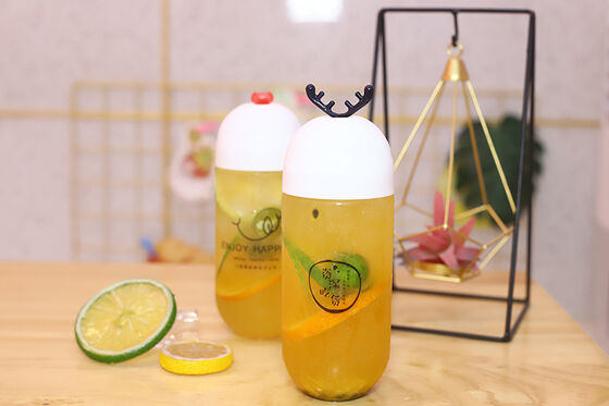 Frascos de Chá com Leite de Tamanho Médio à Prova de Vazamento Perfeitos para Embalagem de Chá, Garantindo Recipientes Seguros e Resistentes a Vazamentos