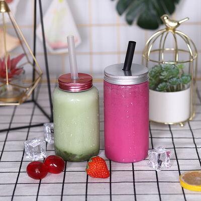 Garrafas de Chá com Leite à Prova de Vazamento, Formato Quadrado e Redondo, Perfeitas para Distribuidores Comerciais de Bebidas e Varejistas