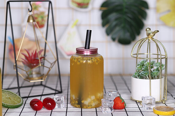 Garrafas de Chá com Leite à Prova de Vazamento, Formato Quadrado e Redondo, Perfeitas para Distribuidores Comerciais de Bebidas e Varejistas