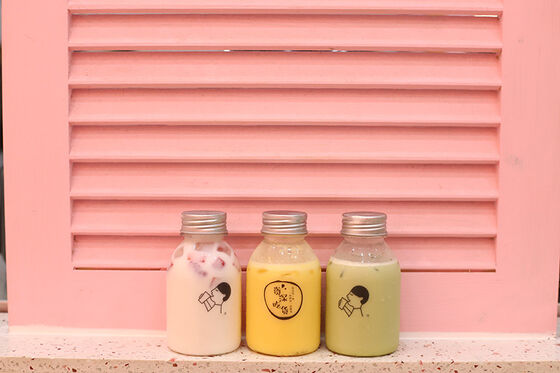 Jarras de Chá de Bolhas de Água 0,5kg Leves e Duráveis Perfeitas para Cafés de Chá de Bolhas, Bares de Smoothies e Estações de Bebidas