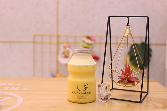 Garrafas de Chá com Leite à Prova de Vazamento, Formato Quadrado e Redondo, com Isolamento, Oferecendo Resistência a Vazamentos e Controle de Temperatura