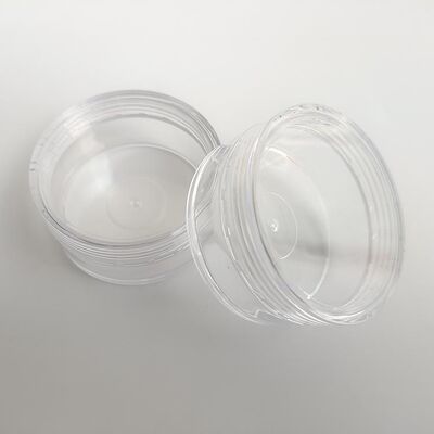 Containers Plastic Jars 100 Diameter Transparent Airtight Storage Containers Designed for Secure Product Preservation