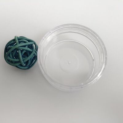 Containers Plastic Jars 100 Diameter Transparent Airtight Storage Containers Designed for Secure Product Preservation