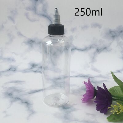 Garrafas de gotas de plástico líquido Construção de vidro Opções de capacidade múltipla 10ml 15ml 20ml 30ml 40ml 50ml 60ml 70ml 100ml 120ml
