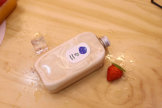 Jarros de chá de bolhas de plástico transparentes recipientes transparentes que permitem fácil identificação do conteúdo perfeito para lojas de chá de bolhas