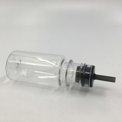 PET Transparente E Garganta de garrafa líquida Tamanho 18mm Ideal para rotulagem personalizada e marcação de recipientes de suco de vape
