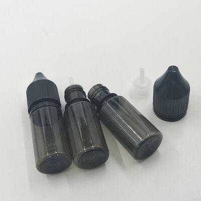 PET Transparente E Garganta de garrafa líquida Tamanho 18mm Ideal para rotulagem personalizada e marcação de recipientes de suco de vape