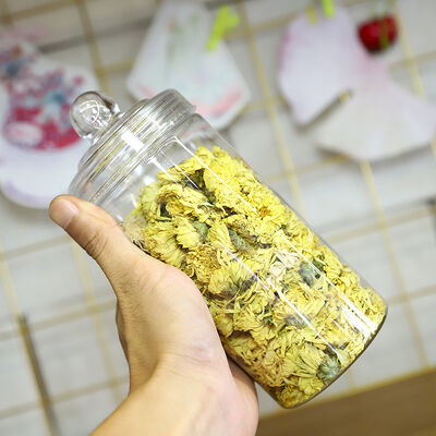 Capa de plástico recipientes de frascos de plástico design transparente personalização oferecida grande embalagem