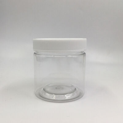 Jar Plastic Jar Containers 100 Diameter Featuring Logo Customization Adequado para suplementos alimentares e produtos cosméticos