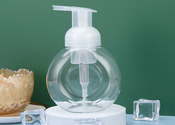 a bomba da espuma do sabão da mão de 200ml 350ml engarrafa com o fechamento abaixo da bomba