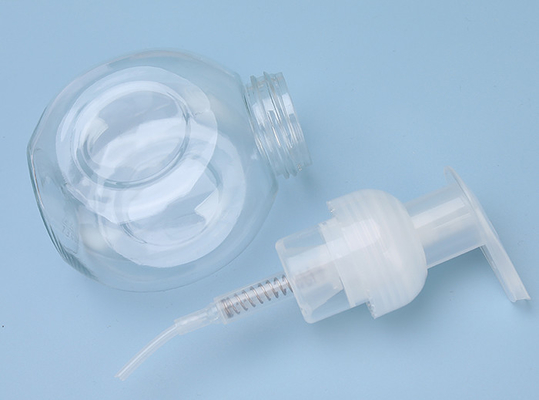 a bomba da espuma do sabão da mão de 200ml 350ml engarrafa com o fechamento abaixo da bomba