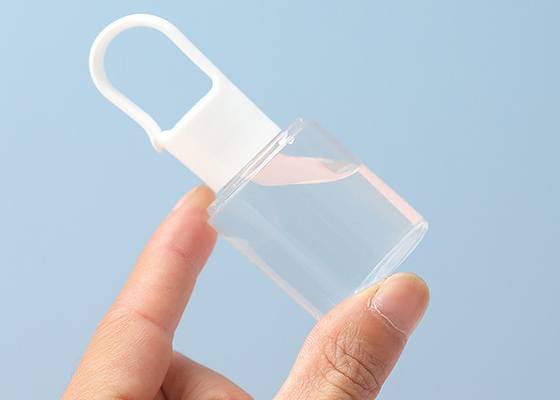 Garrafas livres do curso da garrafa 60ml 30ml do aperto da corrente chave de BPA