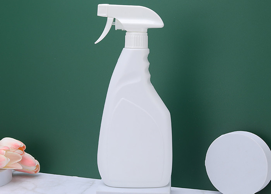 Garrafas de plástico de 200 ml para pulverização de líquidos com serigrafia em branco / transparente