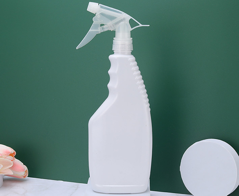 Garrafas de plástico de 200 ml para pulverização de líquidos com serigrafia em branco / transparente