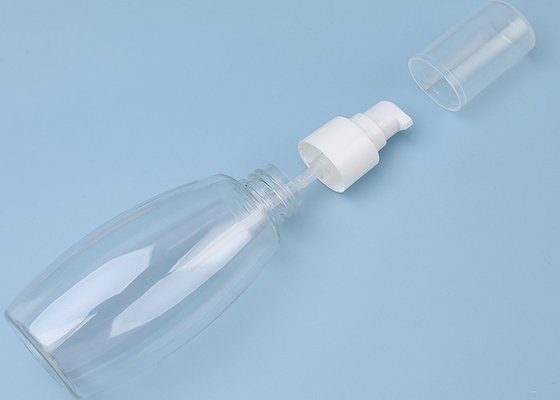 Garrafas vazias da loção da bomba do curso do champô 100ML com bomba 117*49mm