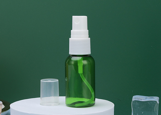 Impressão plástica da tela da garrafa do pulverizador do ANIMAL DE ESTIMAÇÃO recarregável verde do atomizador 20ml