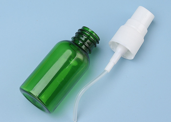 Impressão plástica da tela da garrafa do pulverizador do ANIMAL DE ESTIMAÇÃO recarregável verde do atomizador 20ml