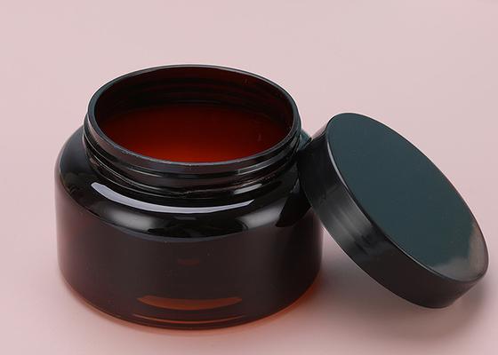 A parte superior plástica do parafuso do tampão de alumínio do pó engarrafa os frascos 180ml cosméticos
