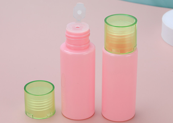 Essência 21mm da pele garrafas cosméticas de 1 ANIMAL DE ESTIMAÇÃO plástico da onça com Flip Top