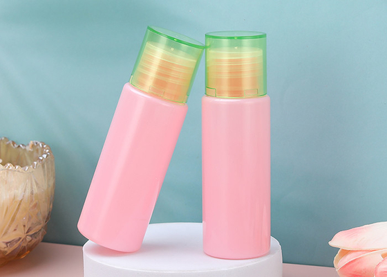Essência 21mm da pele garrafas cosméticas de 1 ANIMAL DE ESTIMAÇÃO plástico da onça com Flip Top