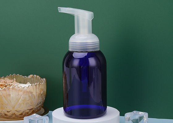 Tela facial da garrafa da bomba da espuma do limpador da musse azul vazia que imprime o OEM