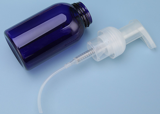 Tela facial da garrafa da bomba da espuma do limpador da musse azul vazia que imprime o OEM
