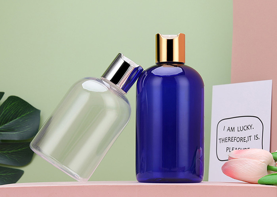 Garrafas de hidratante artificial transparente com fecho de flip-top A adição perfeita à sua rotina diária de beleza