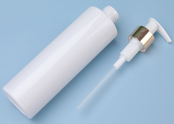 PET Plastic Lotion Bottles Clear White Material Designed for Cosmetic Skincare and Personal Care Packaging Applications