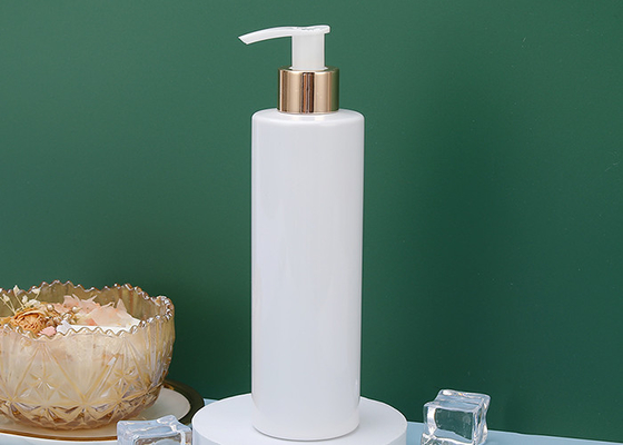 Garrafa líquida branca 10oz/300ml da bomba do distribuidor de PETG 250ml