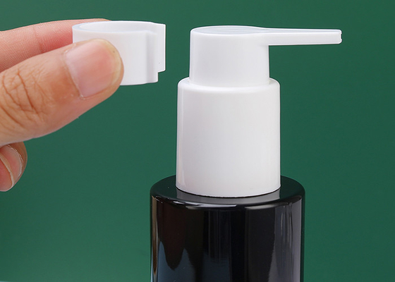 A loção plástica de PETG engarrafa a garrafa BPA do ANIMAL DE ESTIMAÇÃO do preto 100ml SEM CHUMBO