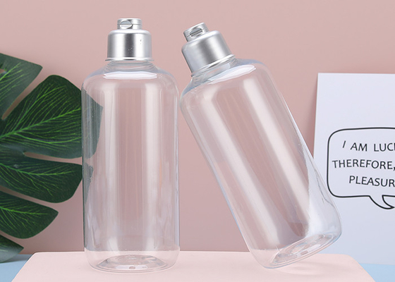 Garrafas de hidratante artificial transparente com fecho de flip-top A adição perfeita à sua rotina diária de beleza