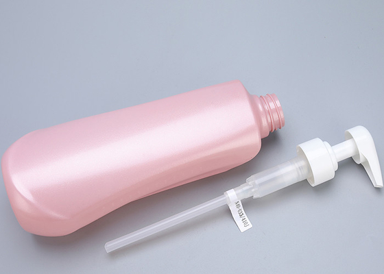 A bomba cor-de-rosa Pearlescent do ANIMAL DE ESTIMAÇÃO engarrafa garrafas de lavagem plásticas do corpo 750ml