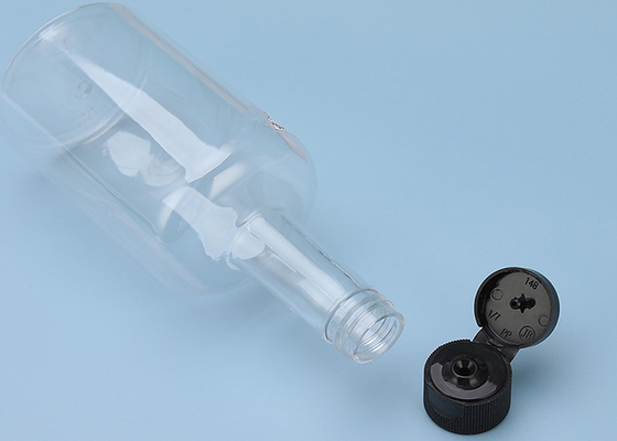 a parte superior plástica do parafuso 200ml engarrafa 57*139mm Flip Cap Bottle