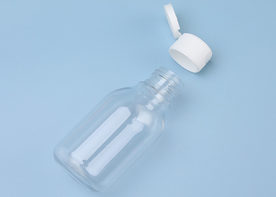 Garrafas de plástico de 100 ml personalizadas com tipo de vedação