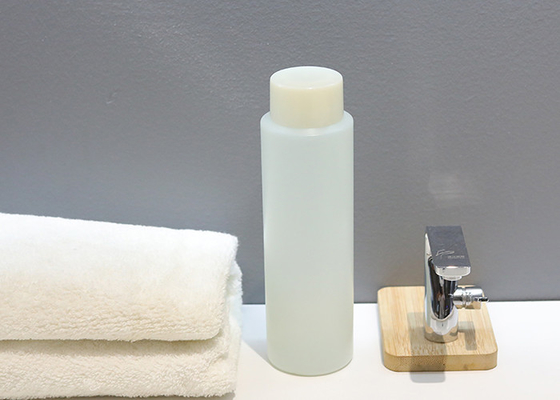 Parte superior plástica 100% BPA do parafuso de garrafas da lavagem do corpo do OEM 200ML livre