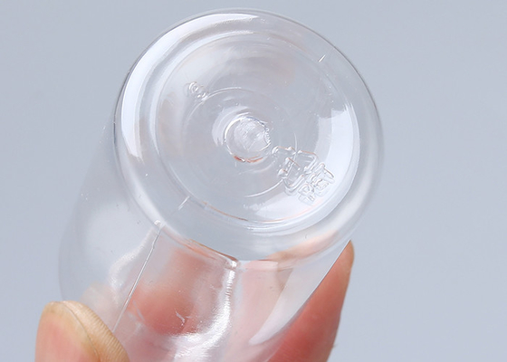 O conta-gotas plástico claro essencial do óleo 50ml 30ml engarrafa a impressão da tela